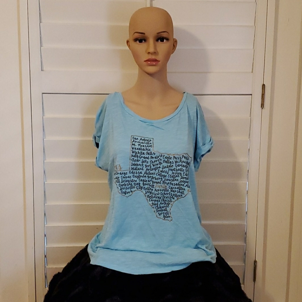 Blue t shirt